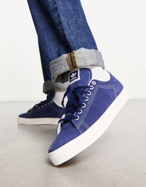 stan smith croco Deepblue