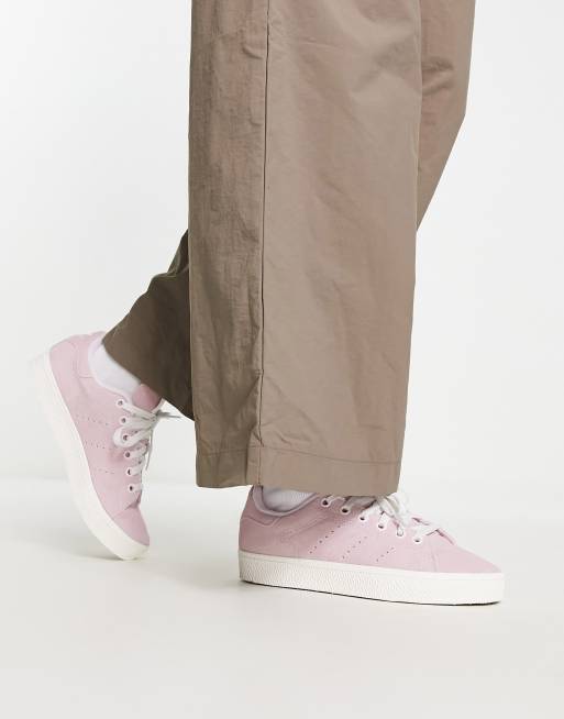 Pink stan cheap smith sneakers