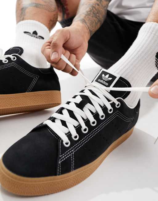 adidas Originals – Stan Smith CS – Svarta sneakers i mocka