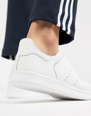 adidas Originals Stan Smith Lea Sock Sneakers In White CQ3031 | ASOS