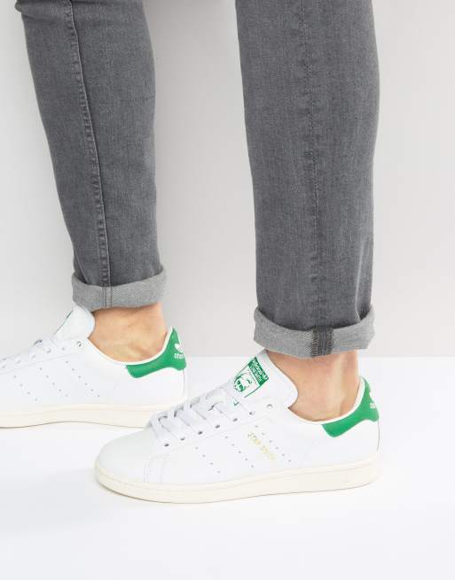 adidas Originals Stan Smith leather sneakers in white s75074