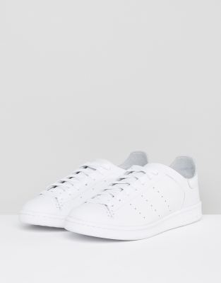 adidas Originals Stan Smith Leather Sock Sneakers In White BZ0230