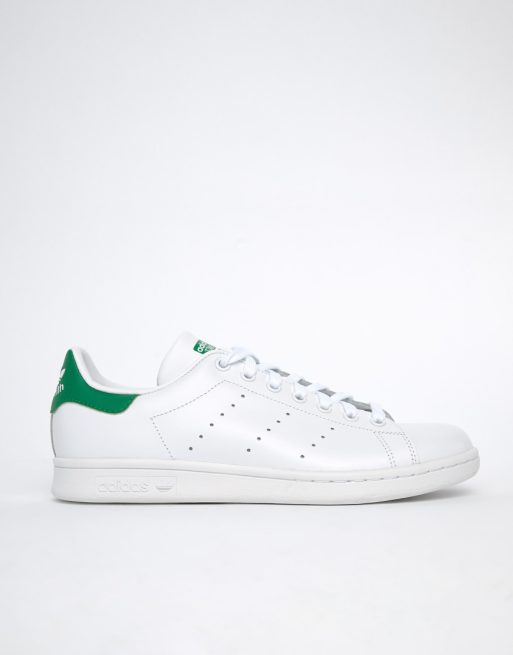 adidas Originals – Stan Smith – Ledersneaker in Weiß und Grün adidas Originals – Stan Smith – Ledersneaker in Weiß und Grün