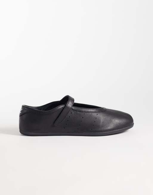 adidas Originals Stan Smith Lo Pro ballet flats in black | ASOS