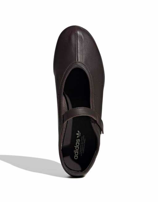 adidas Originals Stan Smith Lo Pro ballet flats in brown | ASOS