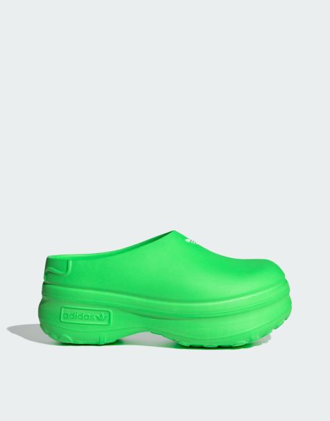 adidas Originals - Stan Smith - Mules en Adifom - Vert - view 1