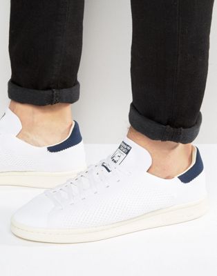 adidas originals stan smith og primeknit trainers in white