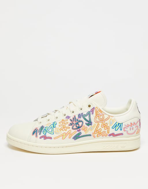 adidas - Stan Pride - Baskets Multicolore | ASOS