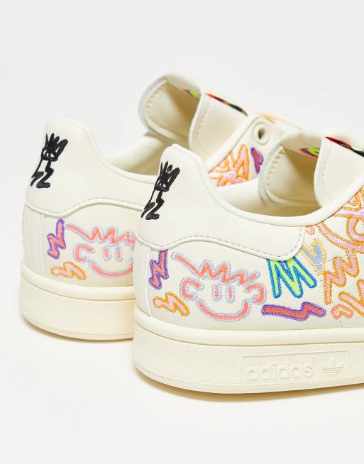 Adidas stan shop smith femme multicolore