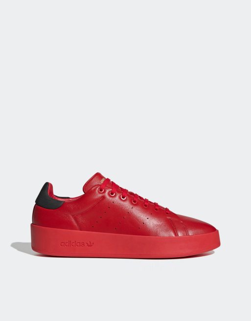 Adidas stan best sale smith rouge homme