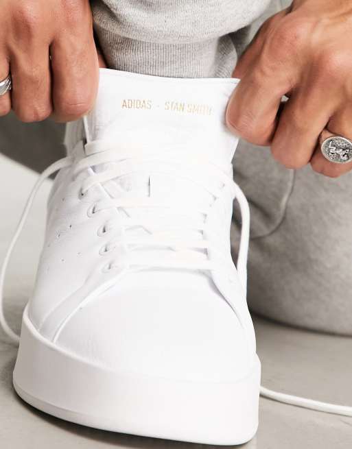 Adidas originals stan smith shop deconstructed sneakers in white aq4787