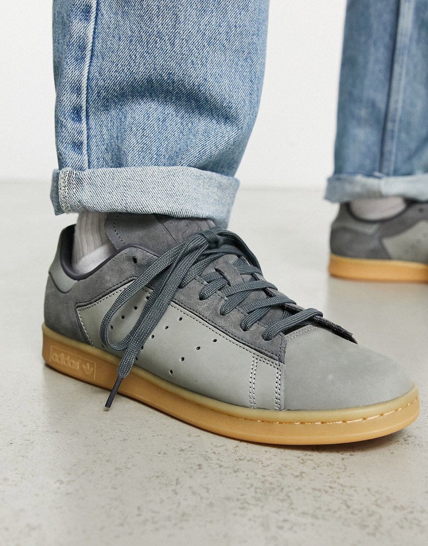 Adidas Originals Stan Smith Rifta Sneakers In Gray