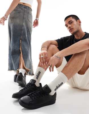 Originals - Stan Smith - Schwarze Sneaker Schwarz 39 1/3
