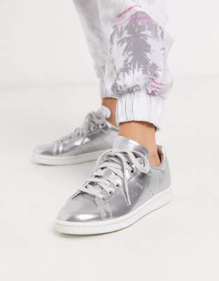 adidas stan smith weiß silber
