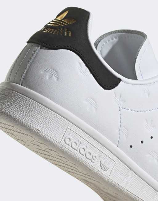 Stan smith bianche con strisce sales nere