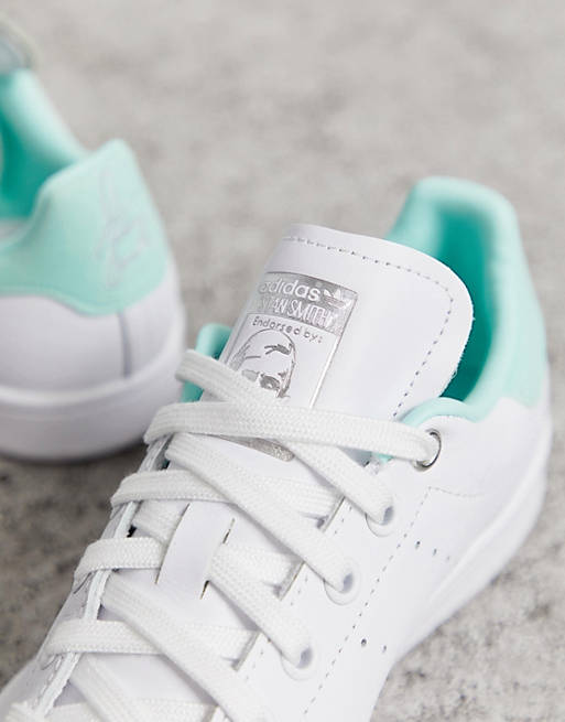 adidas Originals - Stan Smith - Sneakers bianche e verdi | ASOS