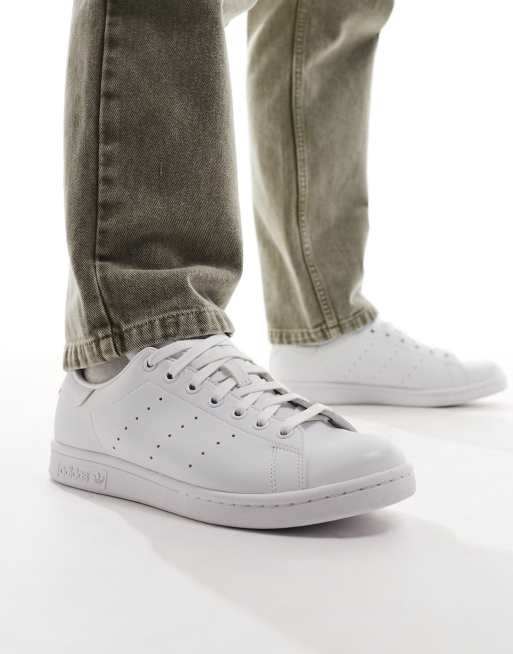 gerucht voor het geval dat Beeldhouwwerk adidas Originals - Stan Smith - Sneakers in drie tinten wit | ASOS