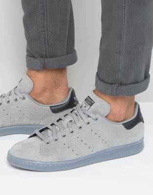 adidas stan smith gray suede