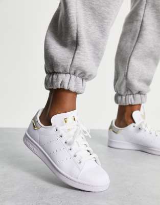 adidas stan smith animal print white