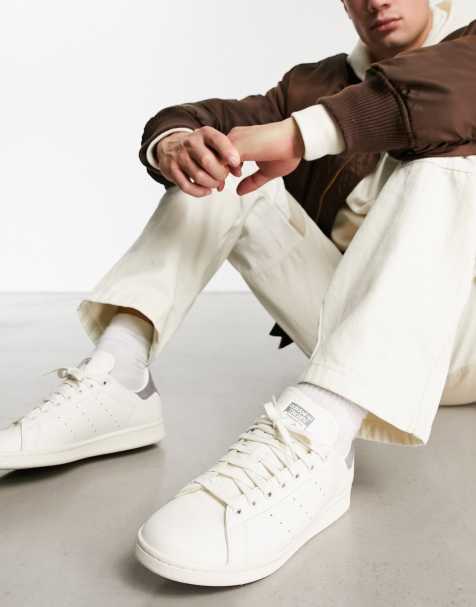 Adidas stan smith all white mens sale