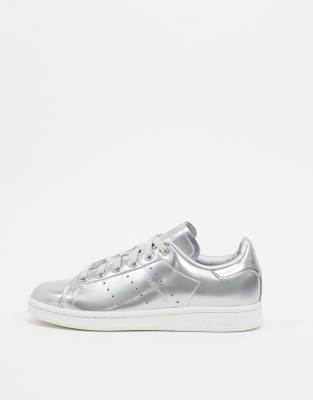 silver stan smith womens