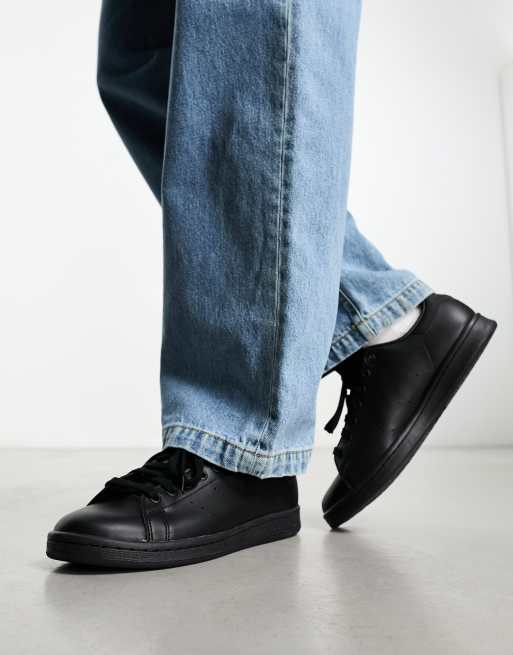 adidas Originals Stan Smith sneakers in triple black - BLACK | ASOS