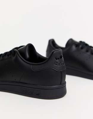 stan smith black leather