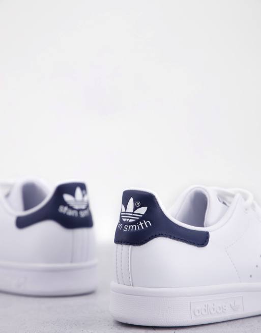 Stan smith navy clearance white