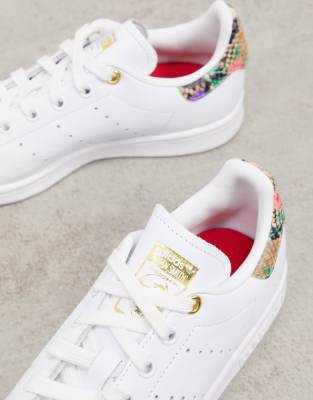 adidas stan smith snake print