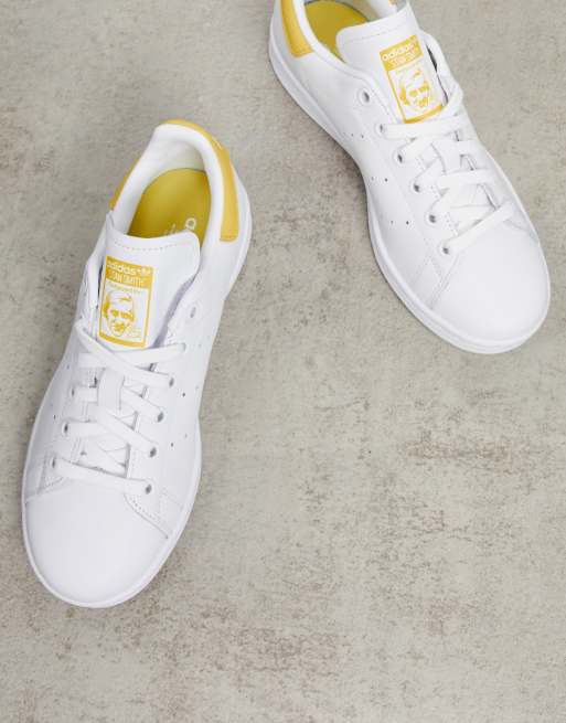 Stan smith hot sale yellow white