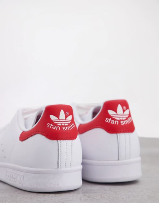 Adidas originals stan shop smith - mens red