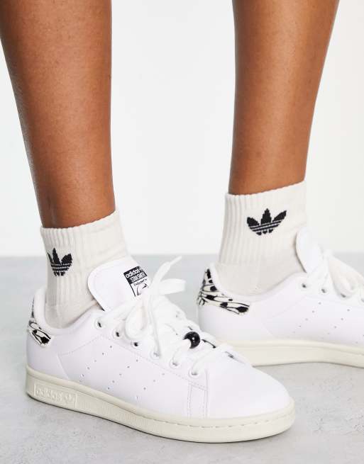 adidas Originals Stan Smith in with zebra | ASOS