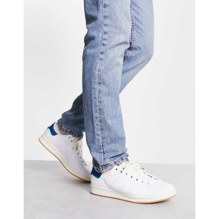 Wordt erger Dollar 945 adidas Originals Stan Smith sneakers in white | ASOS