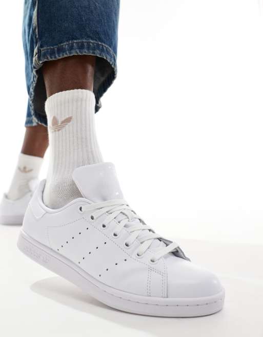 Adidas originals white stan smith sneakers online