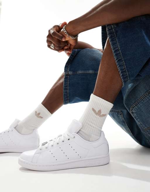 Adidas stan smith pure white best sale