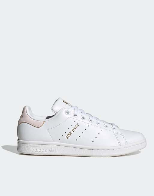 adidas Originals - Stan Smith - Sneakers in wit en roze