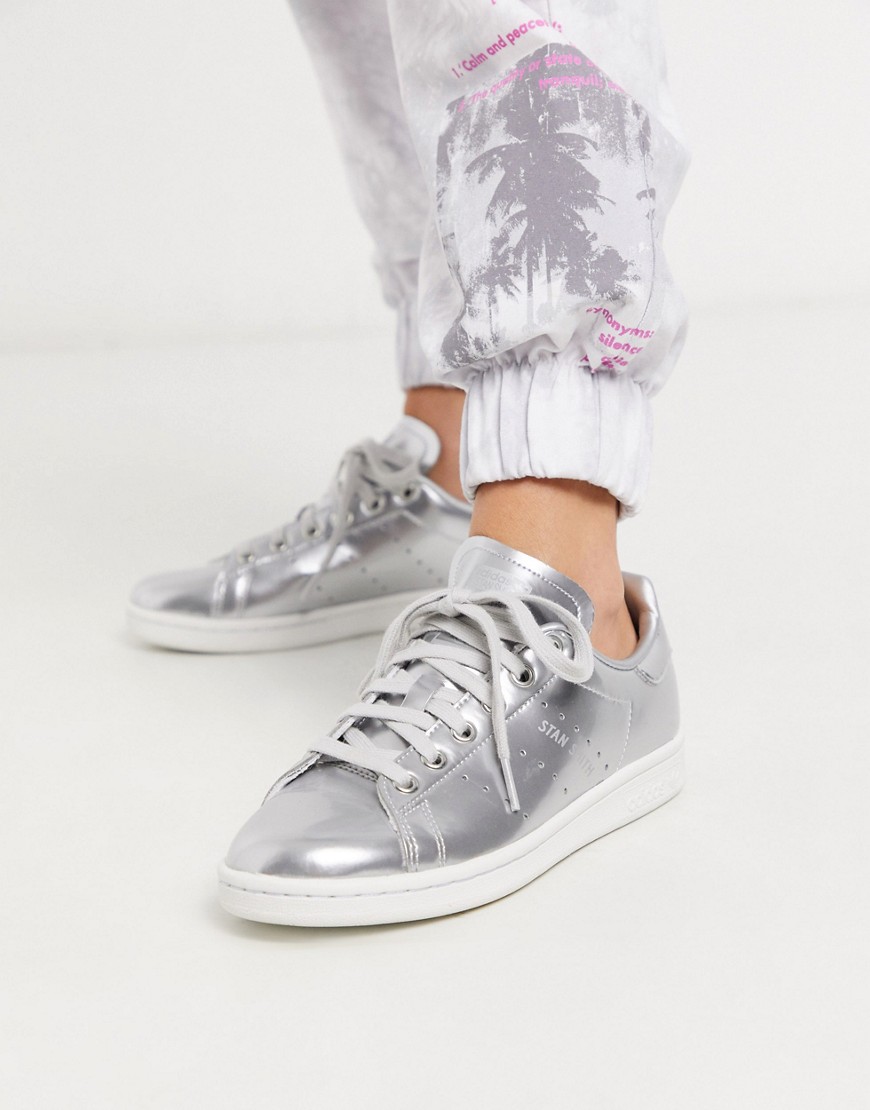 Adidas Originals - Stan Smith - Sneakers in zilver