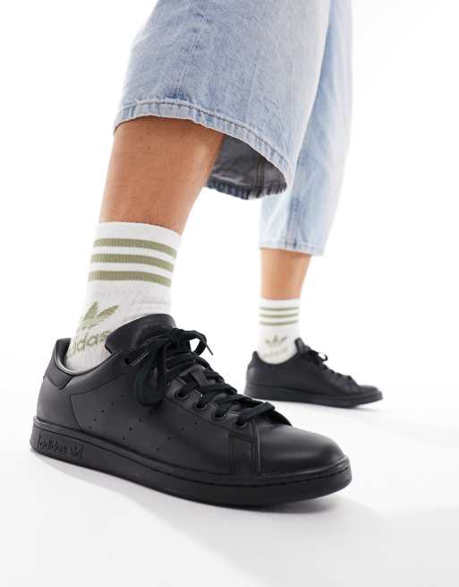 adidas Originals Stan Smith Sneakers triplo nero ASOS