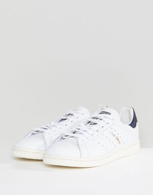 adidas Originals - Stan Smith - Sneakers vintage color bianco e blu navy |  ASOS