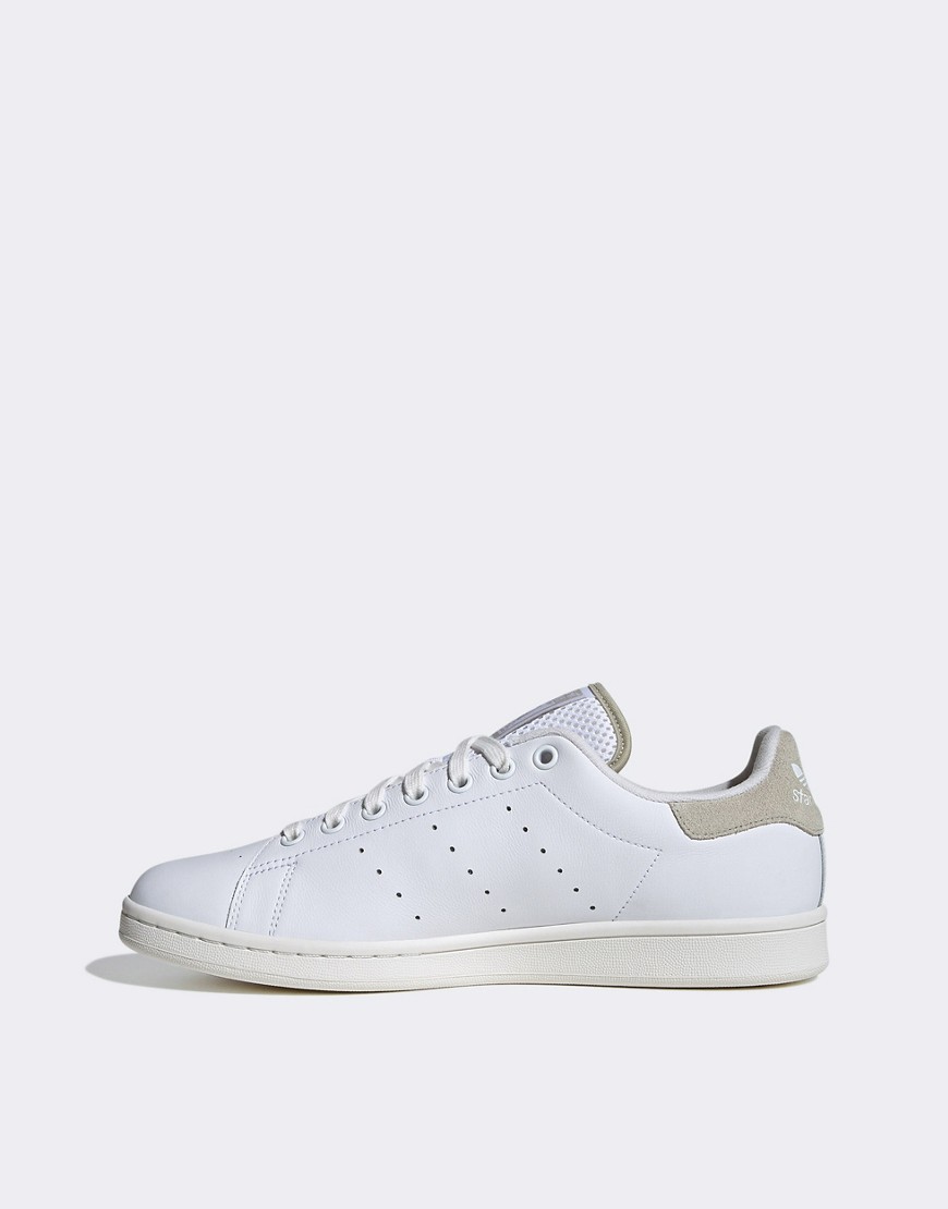Adidas Originals Stan Smith Sneakers With Gray Tab In White