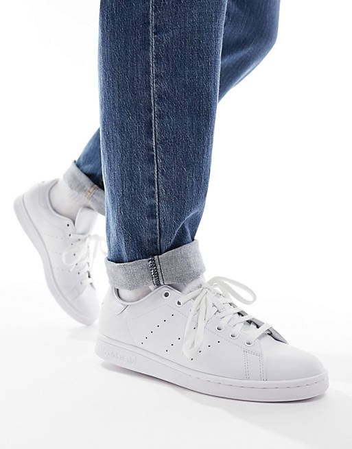 adidas Originals Stan Smith trainers in all white | ASOS