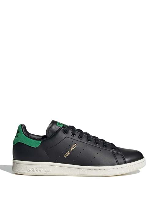adidas Originals Stan Smith trainers in black and white