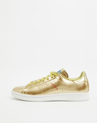 stan smith gold trainers