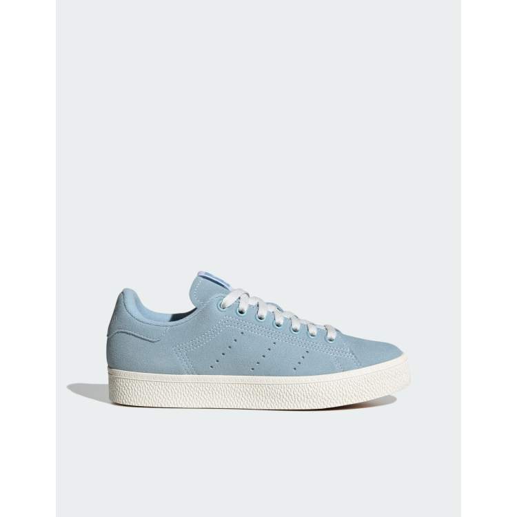 Light blue hot sale stan smiths