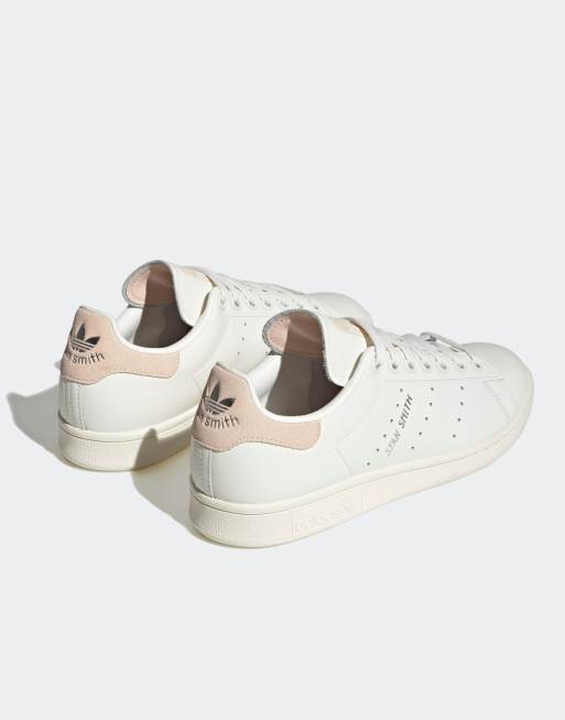 Men's adidas Originals Stan Smith Shoes White Orange