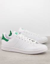 adidas Originals Stan Smith trainers in white and navy ASOS