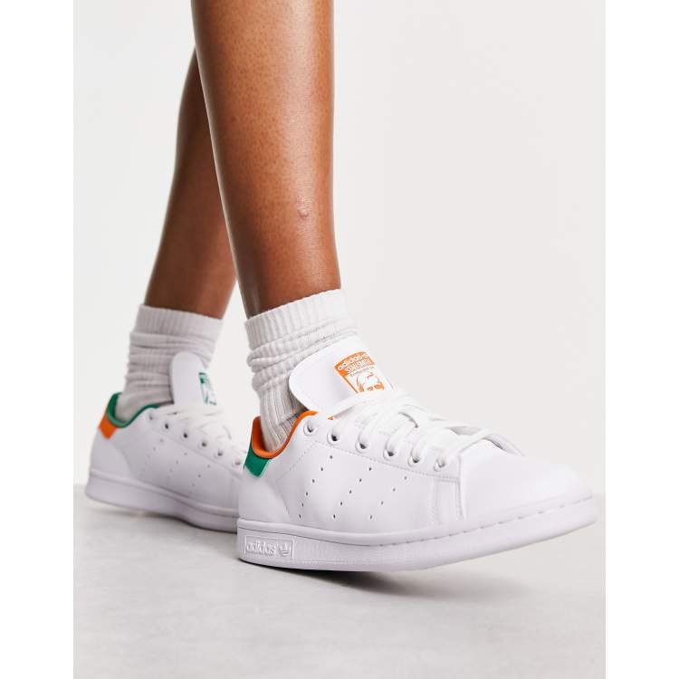 Stan smith adidas orange sale