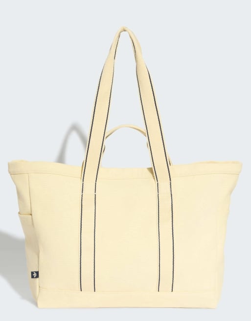 adidas Originals Stofftasche in Warm Vanilla und Indigo, 2 von 4