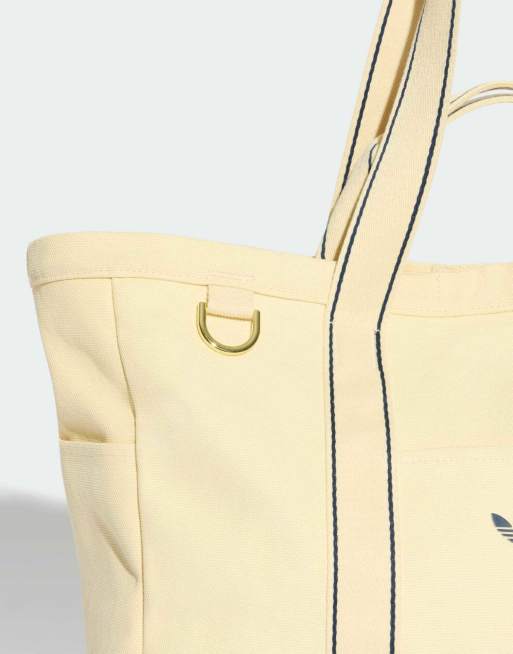 adidas Originals Stofftasche in Warm Vanilla und Indigo, 3 von 4