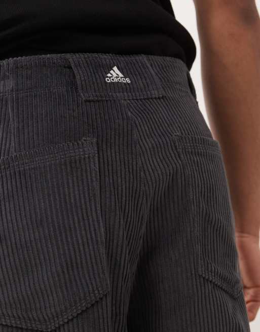 adidas Originals Street cord trousers in grey